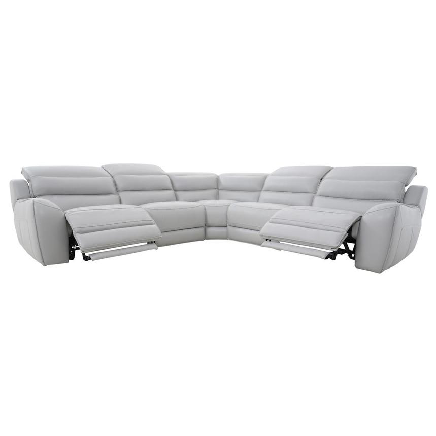 Cosmo II Leather Power Reclining Sectional with 5PCS/2PWR  alternate image, 4 of 11 images.