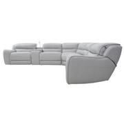 Cosmo II Leather Power Reclining Sectional with 6PCS/2PWR  alternate image, 4 of 22 images.