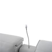 Cosmo II Leather Power Reclining Sectional with 6PCS/2PWR  alternate image, 14 of 22 images.