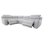 Cosmo II Leather Power Reclining Sectional with 4PCS/2PWR  alternate image, 3 of 11 images.