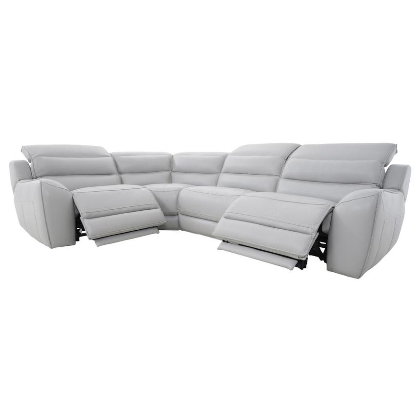Cosmo II Leather Power Reclining Sectional with 4PCS/2PWR  alternate image, 4 of 11 images.