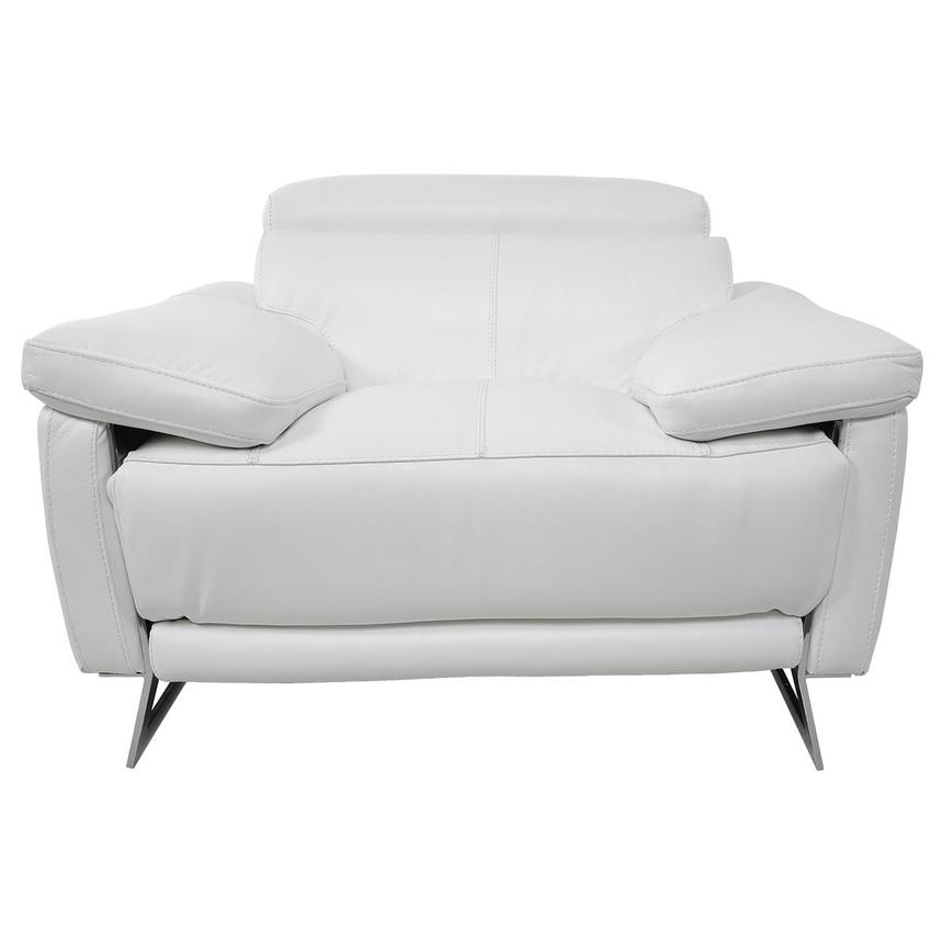 White leather recliners for outlet sale
