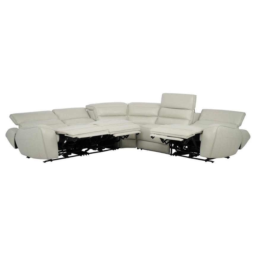Cosmo II Leather Power Reclining Sectional with 5PCS/3PWR  alternate image, 4 of 9 images.