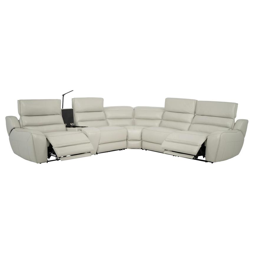 Cosmo II Leather Power Reclining Sectional with 6PCS/2PWR  alternate image, 4 of 15 images.