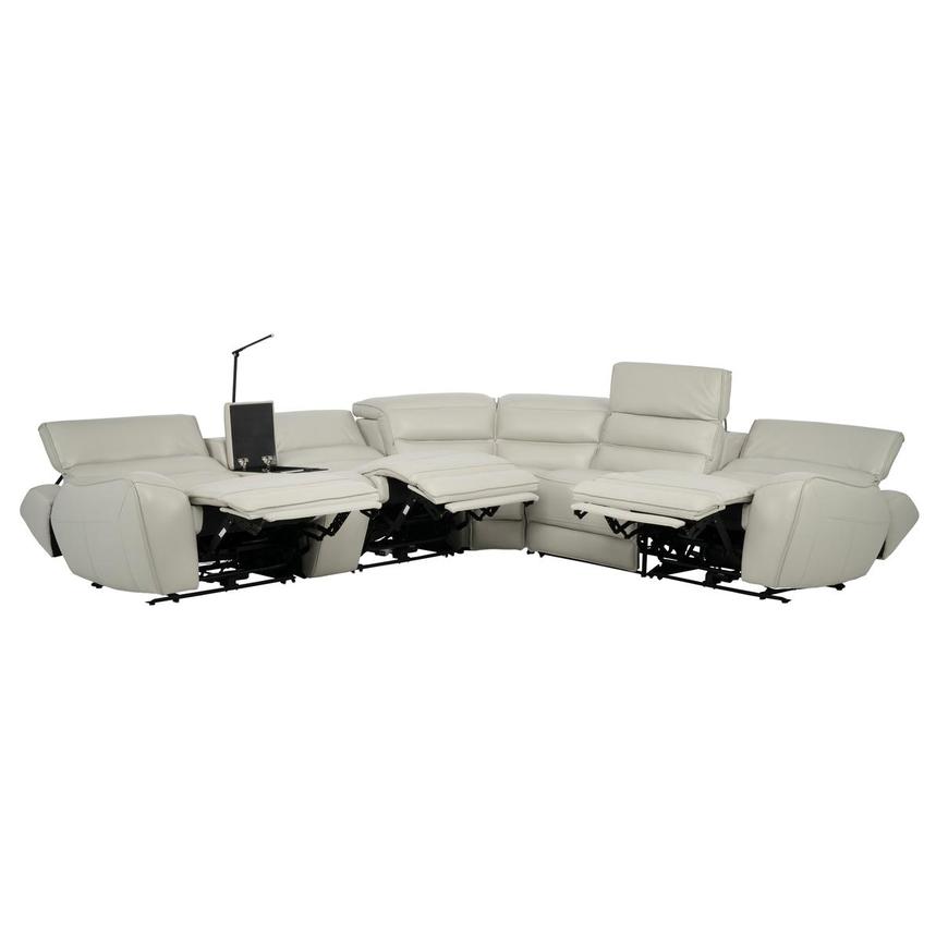Cosmo II Leather Power Reclining Sectional with 6PCS/3PWR  alternate image, 4 of 16 images.