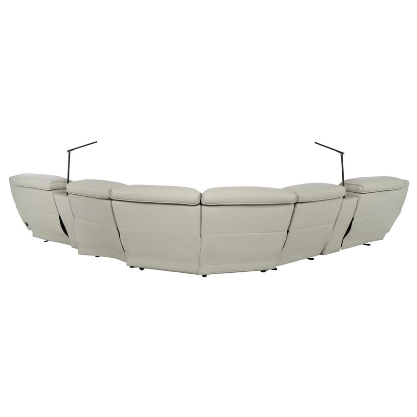 Cosmo II Leather Power Reclining Sectional with 7PCS/3PWR alternate image, 5 of 11 images.