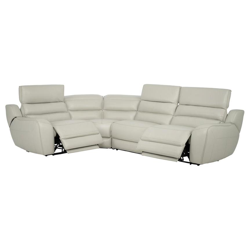 Cosmo II Leather Power Reclining Sectional with 4PCS/2PWR  alternate image, 2 of 8 images.