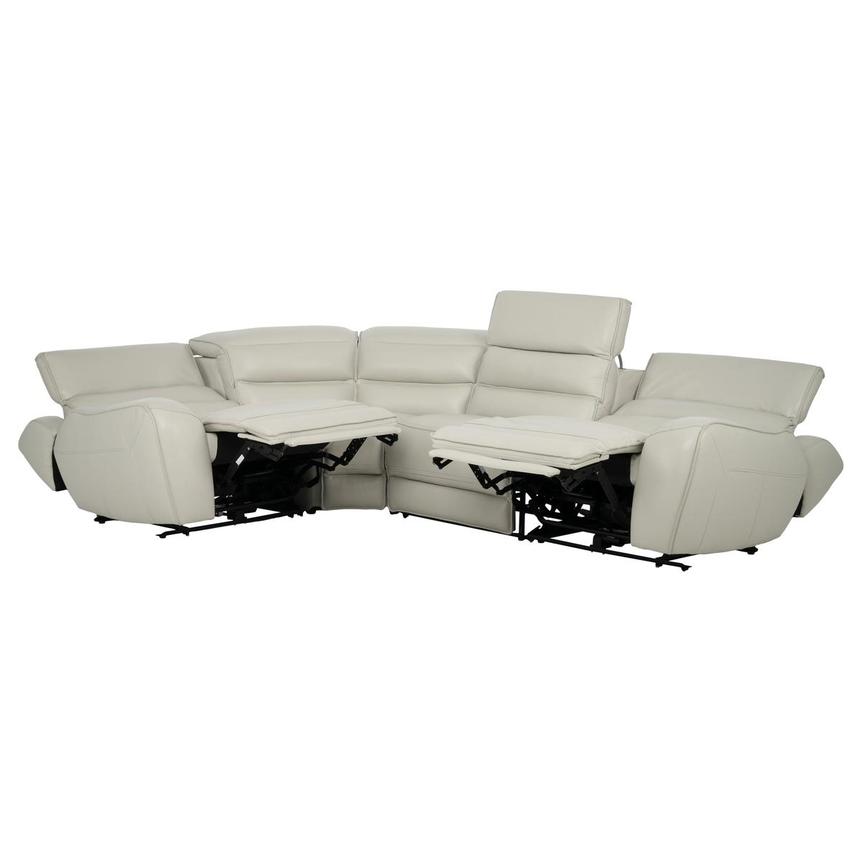 Cosmo II Leather Power Reclining Sectional with 4PCS/2PWR  alternate image, 4 of 9 images.