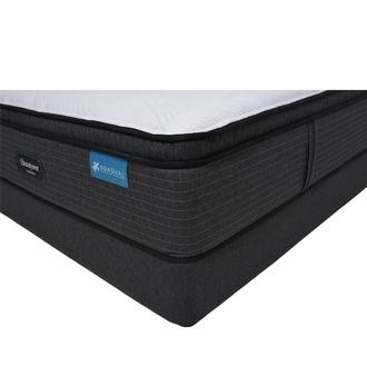 Harmony Maui- Plush Queen Mattress w/Low Foundation Beautyrest by Simmons