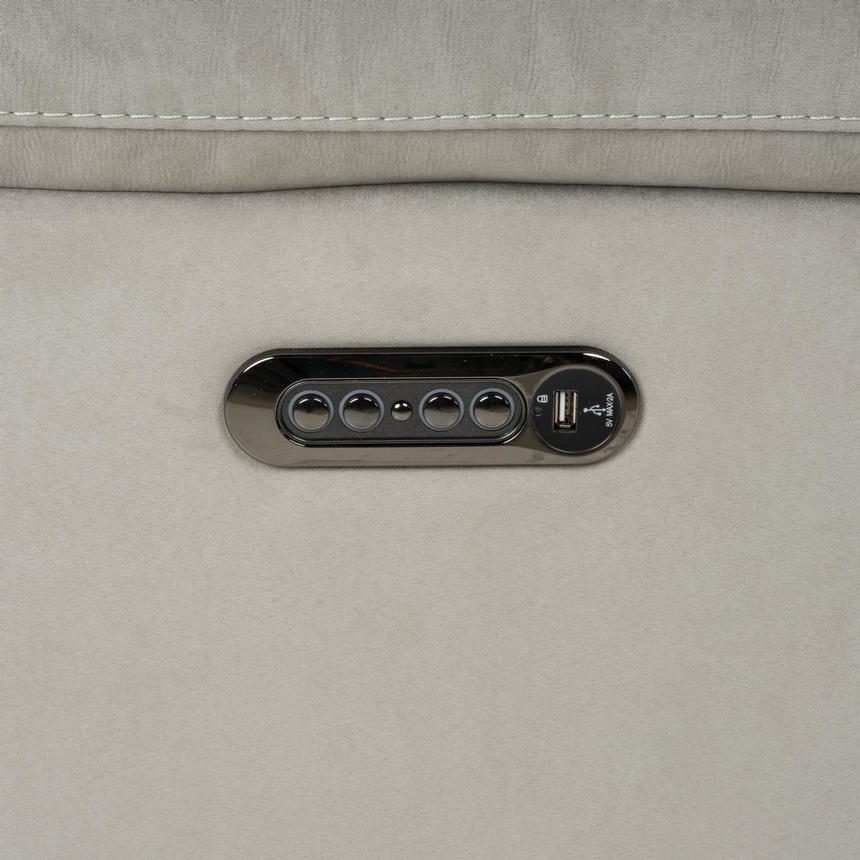 Karly Light Gray Power Reclining Sectional with 6PCS/2PWR  alternate image, 11 of 11 images.