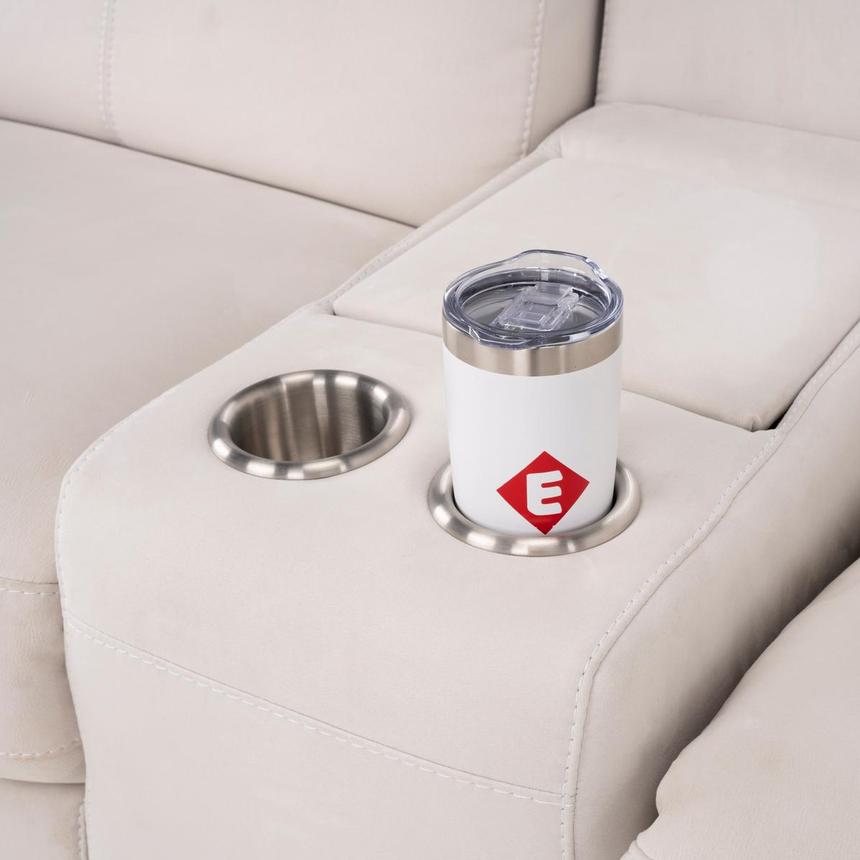 Jameson Cream Home Theater Seating with 5PCS/3PWR alternate image, 5 of 9 images.