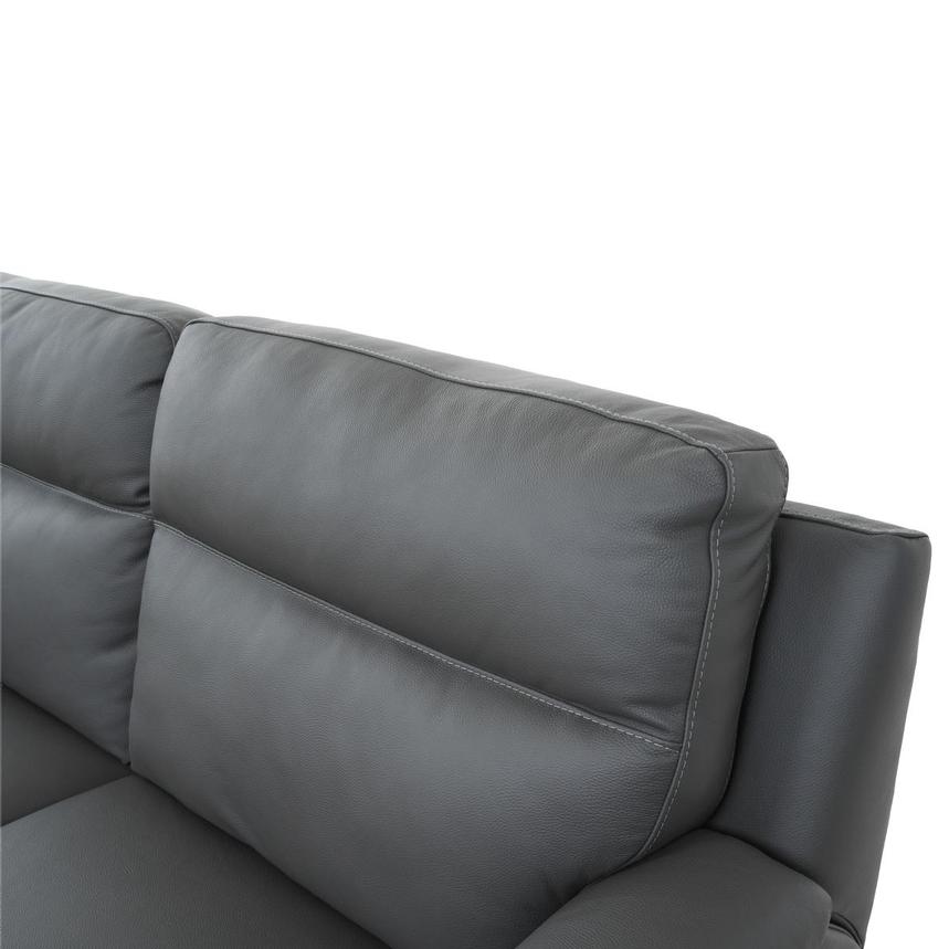 Alan Gray Leather Power Reclining Sofa  alternate image, 6 of 12 images.