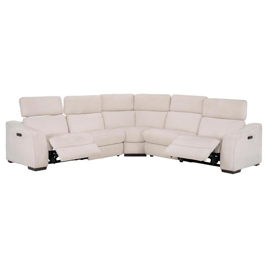 Jameson Cream Power Reclining Sectional with 5PCS/2PWR  alternate image, 2 of 8 images.