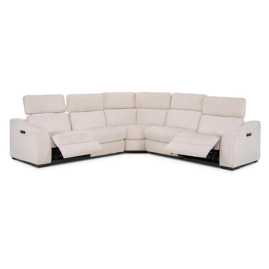 Jameson Cream Power Reclining Sectional with 5PCS/2PWR  alternate image, 2 of 8 images.