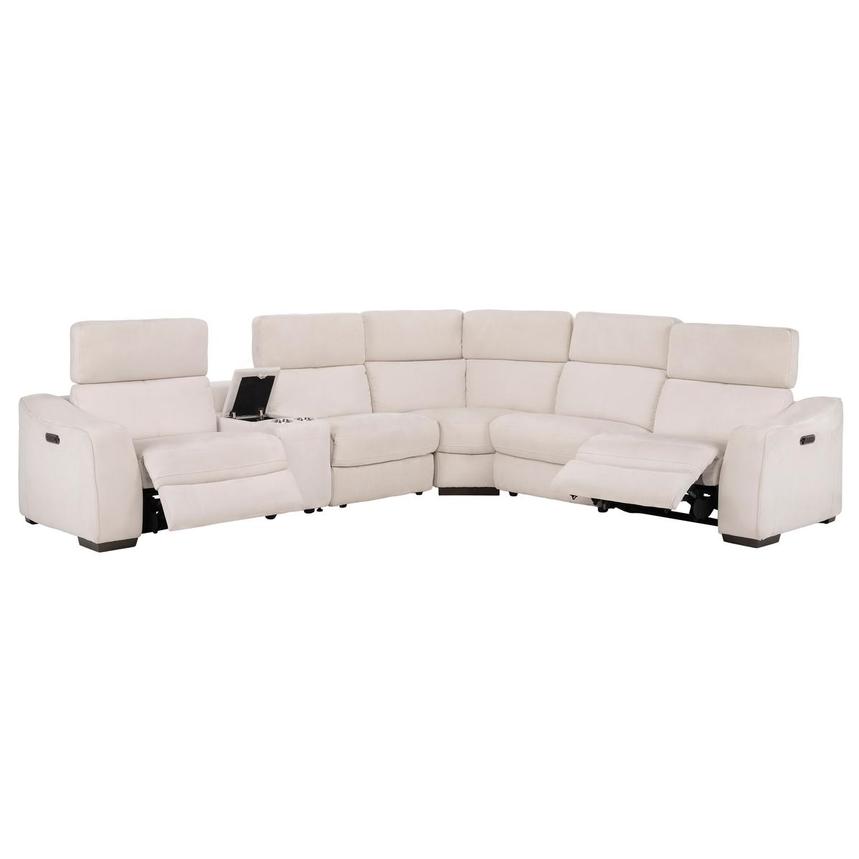 Jameson Cream Power Reclining Sectional with 6PCS/2PWR  alternate image, 2 of 10 images.