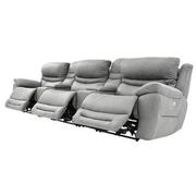 Dan Gray Home Theater Seating with 5PCS/3PWR  alternate image, 4 of 9 images.