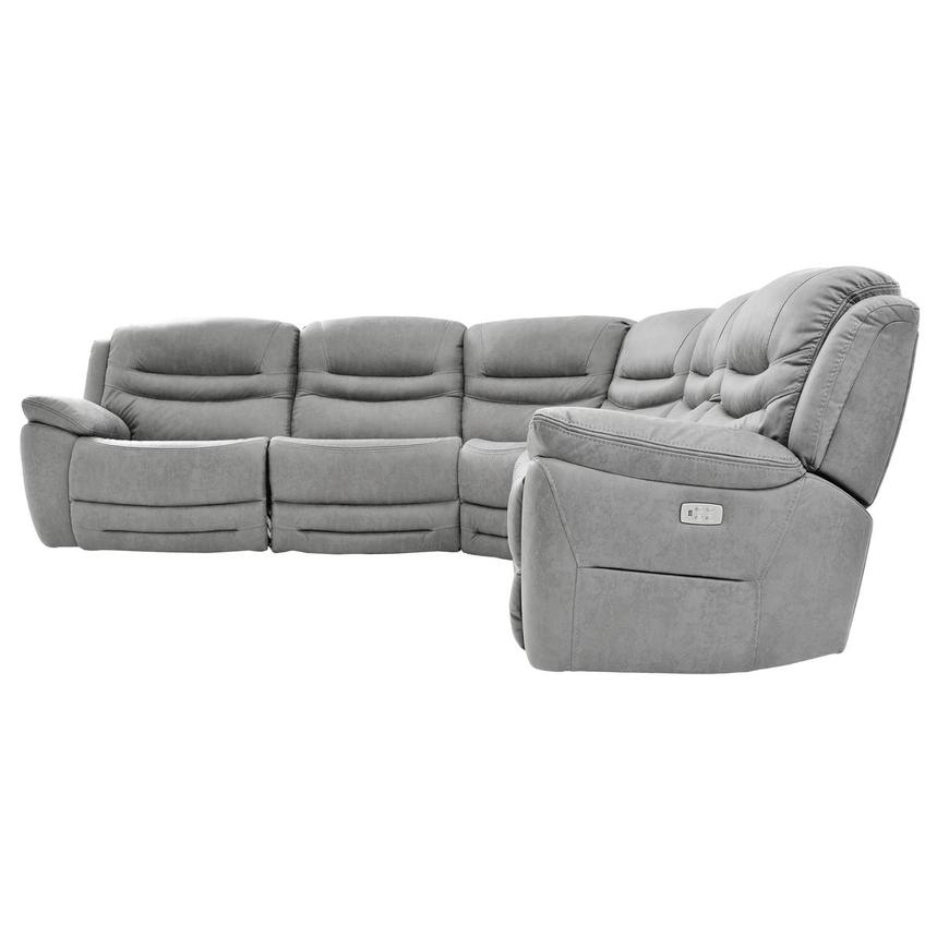 Dan Gray Power Reclining Sectional with 5PCS/2PWR  alternate image, 3 of 8 images.