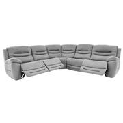 Dan Gray Power Reclining Sectional with 5PCS/3PWR  alternate image, 2 of 7 images.