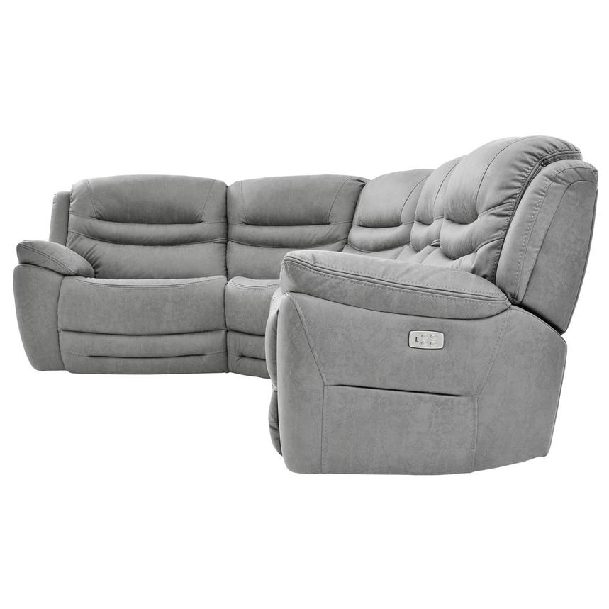 Dan Gray Power Reclining Sectional with 4PCS/2PWR  alternate image, 3 of 8 images.