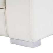 Charlie White Leather Power Reclining Sectional with 5PCS/2PWR  alternate image, 8 of 9 images.