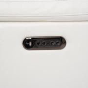Charlie White Leather Power Reclining Sectional with 6PCS/2PWR  alternate image, 11 of 13 images.