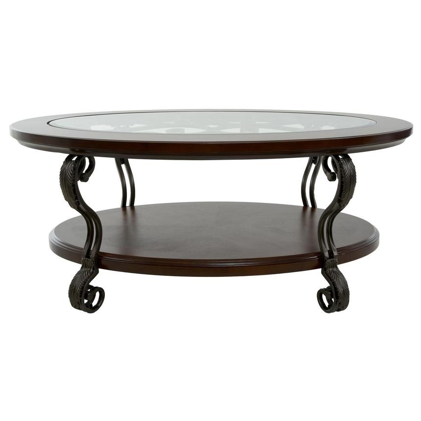 Caspian Oval Coffee Table  main image, 1 of 7 images.
