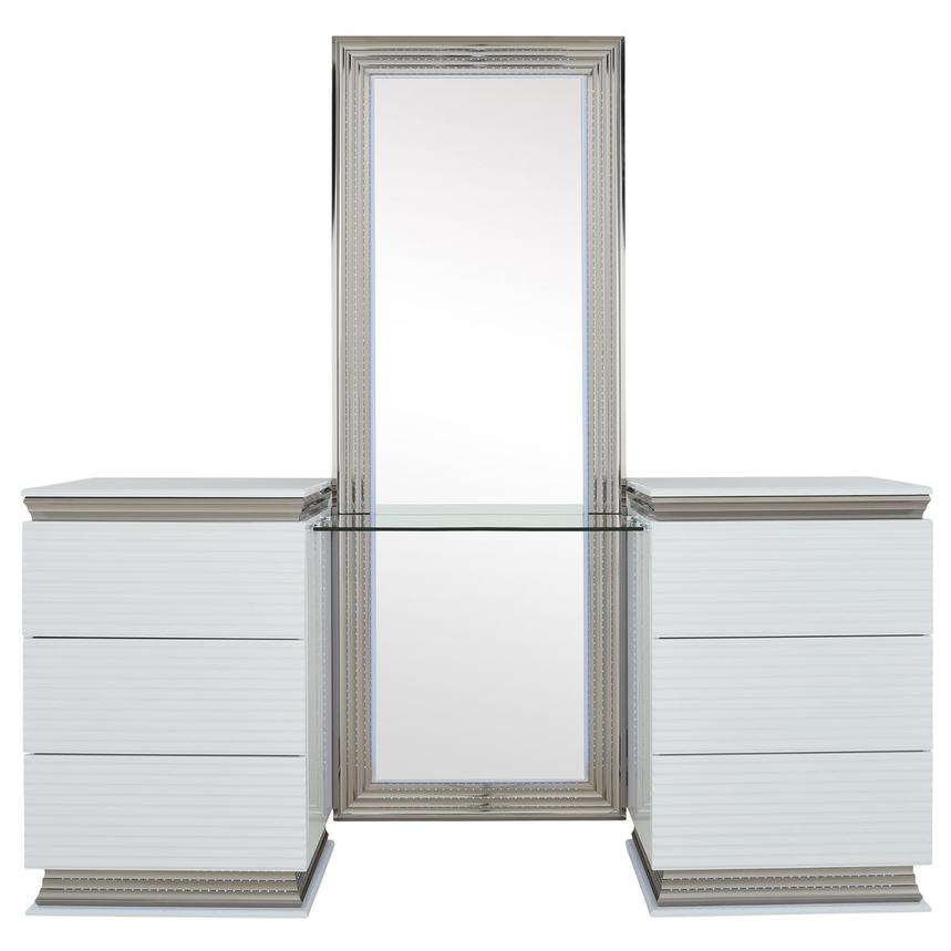 Leah White 4-Piece Queen Bedroom Set alternate image, 5 of 5 images.