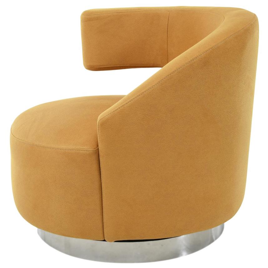 Okru II Yellow Accent Chair w/2 Pillows alternate image, 4 of 13 images.