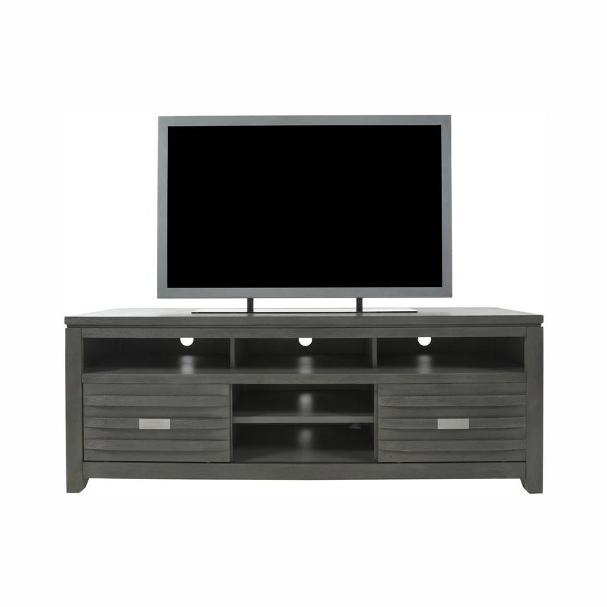Logan Gray TV Stand  main image, 1 of 12 images.