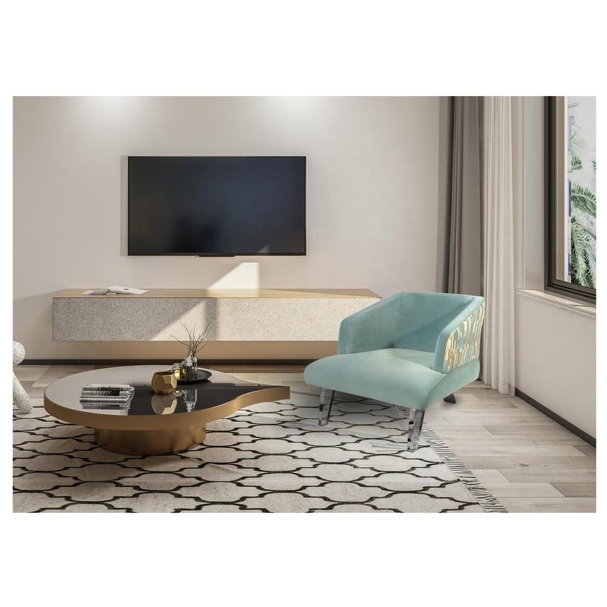 Maci Blue Accent Chair El Dorado Furniture