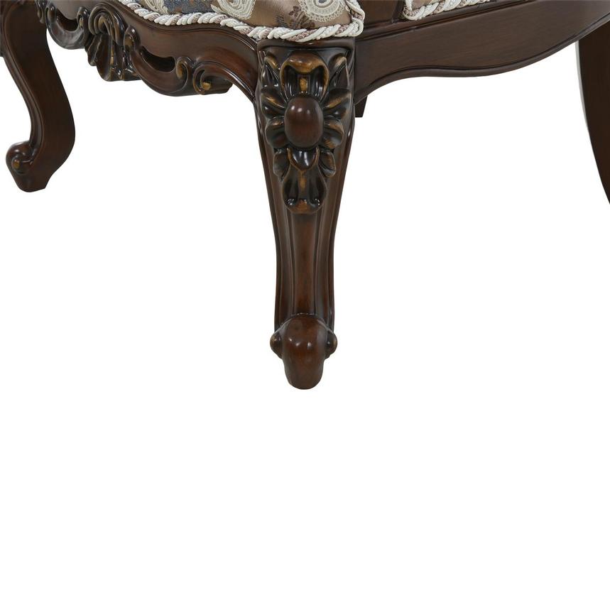 New Roma Brown Accent Chair  alternate image, 9 of 12 images.