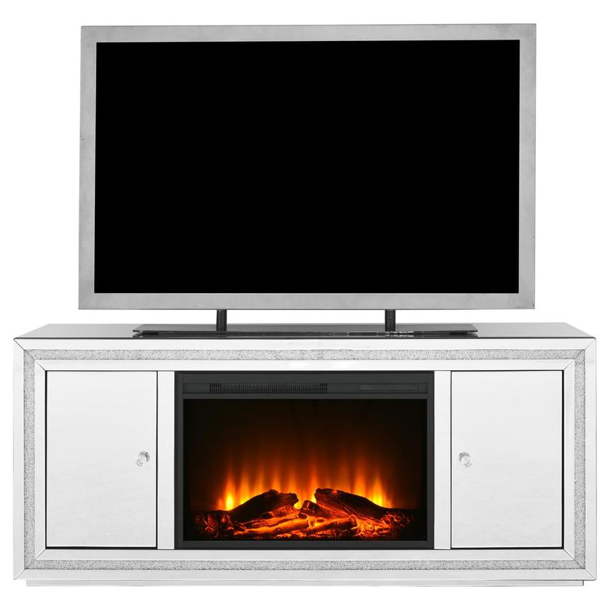 Claire Electric Fireplace w/Remote Control El Dorado Furniture