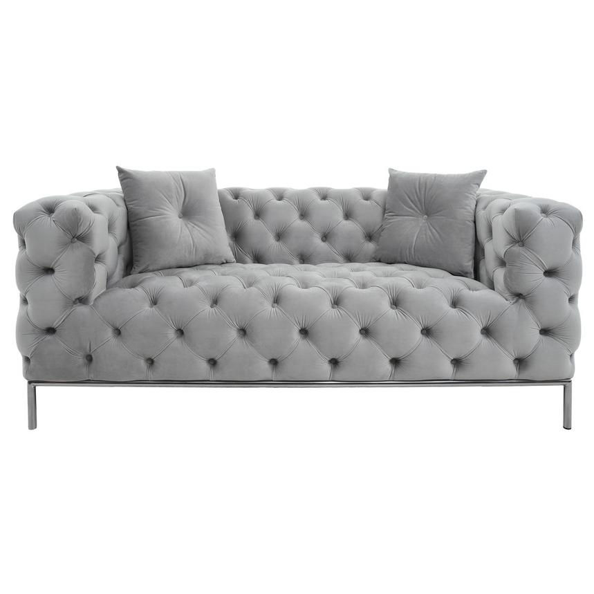 Crandon Light Gray 2-Piece Living Room Set  alternate image, 2 of 3 images.