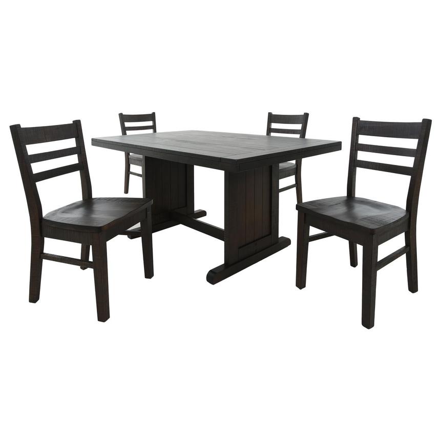 Bayside Brown 5-Piece Dining Set  main image, 1 of 17 images.