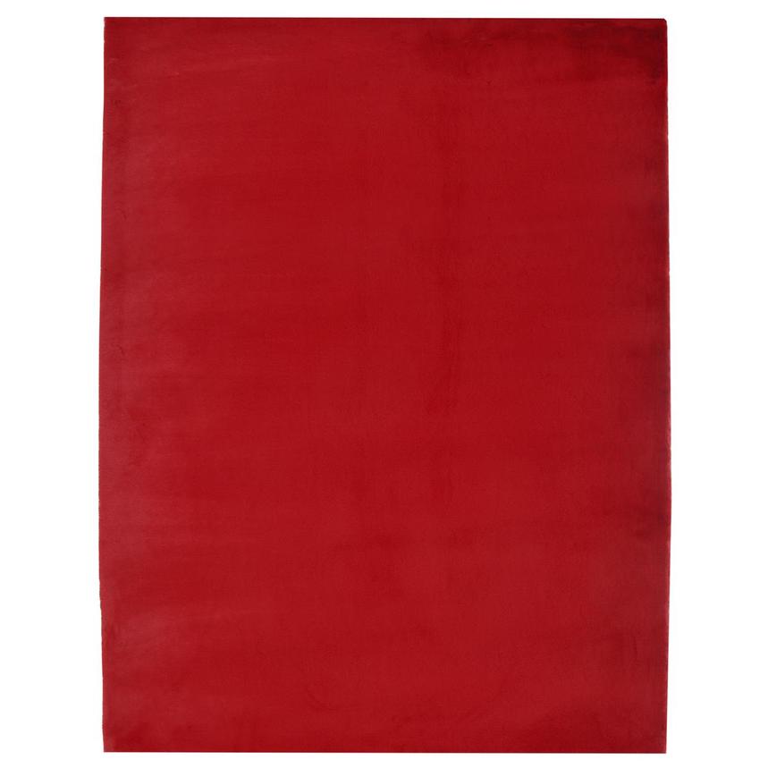 Rosy Red 5' x 8' Area Rug  main image, 1 of 3 images.