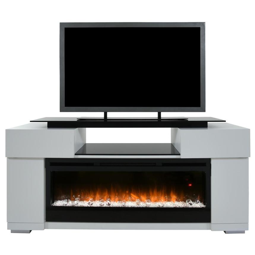 Concord White Electric Fireplace  main image, 1 of 17 images.