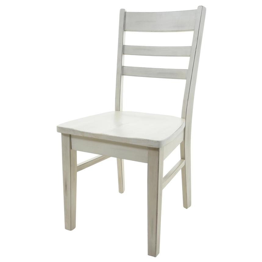 Bayside White Side Chair  main image, 1 of 9 images.