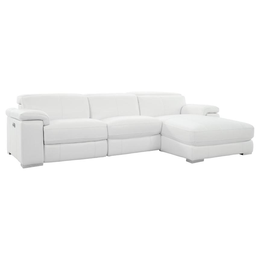 Charlie White Corner Sofa w/Right Chaise alternate image, 2 of 11 images.