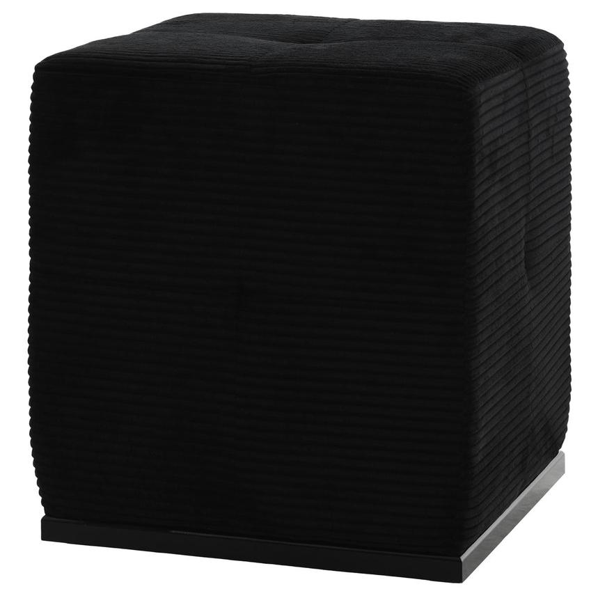 Leah Black Vanity Bench El Dorado Furniture