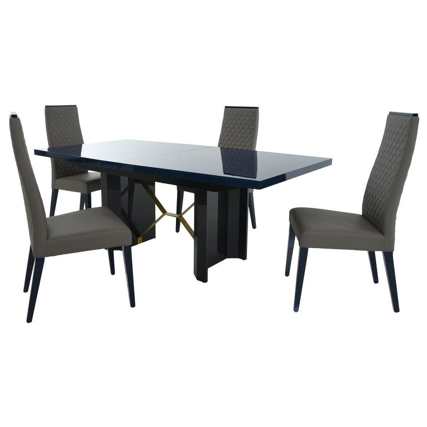 Sapphire 78" 5-Piece Dining Set  main image, 1 of 21 images.