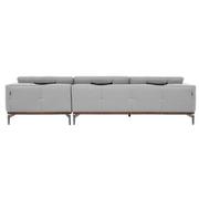 Nate Gray Corner Sofa w/Right Chaise  alternate image, 4 of 14 images.