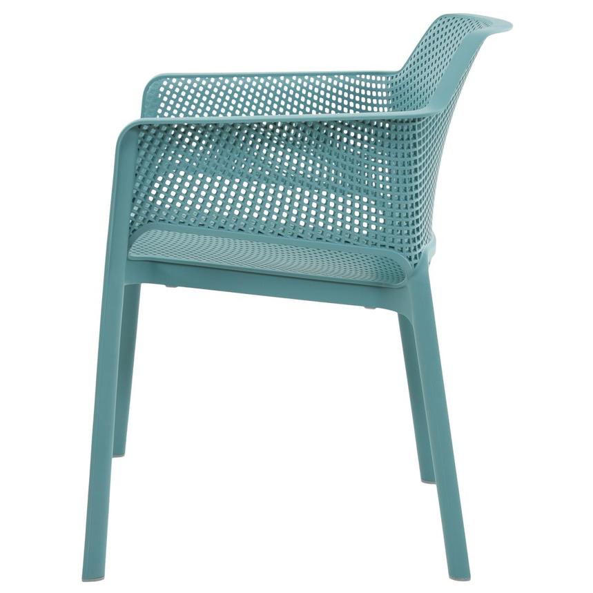 Net Teal Arm Chair  alternate image, 3 of 9 images.