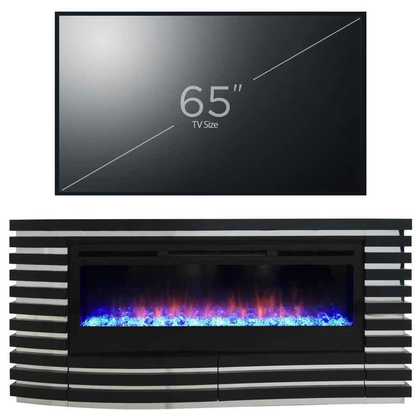 Elliot Electric Fireplace w/Remote Control alternate image, 2 of 11 images.