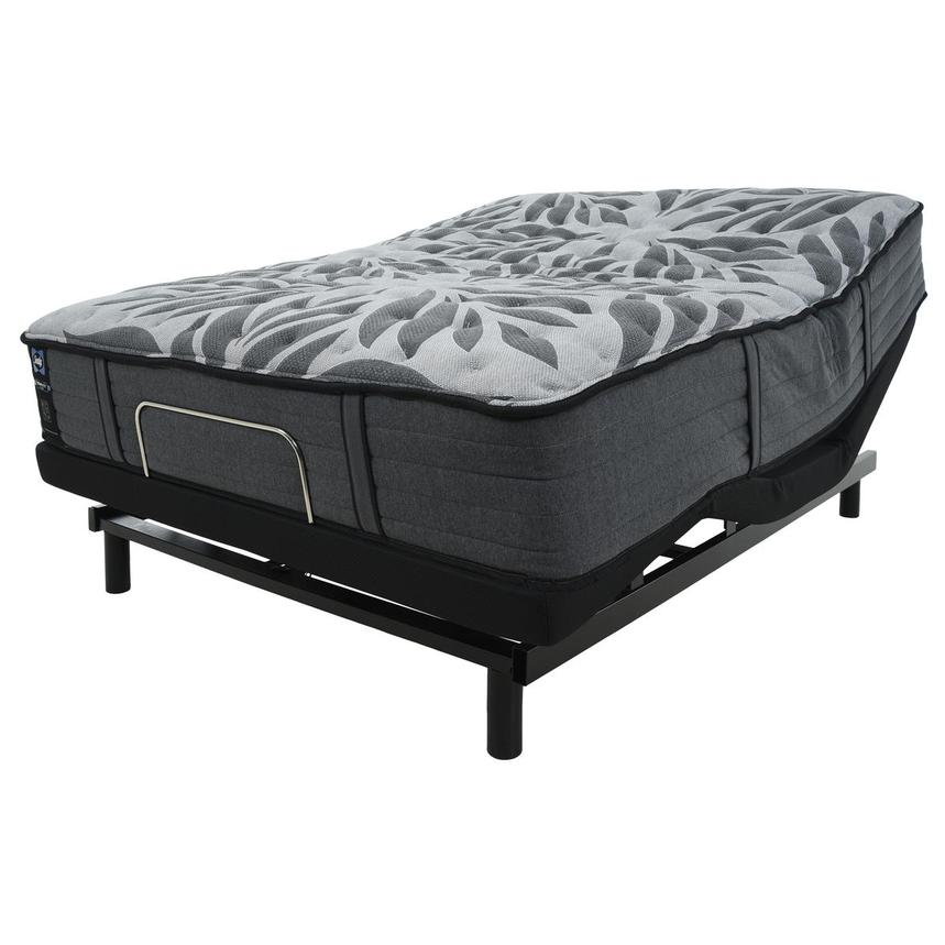 Satisfied ll Med-Firm TT King Mattress w/Ease® Powered Base by Stearns & Foster  alternate image, 4 of 7 images.