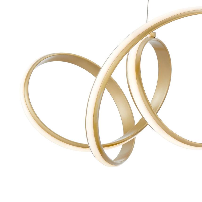 Torsion Gold II Ceiling Lamp  alternate image, 3 of 3 images.