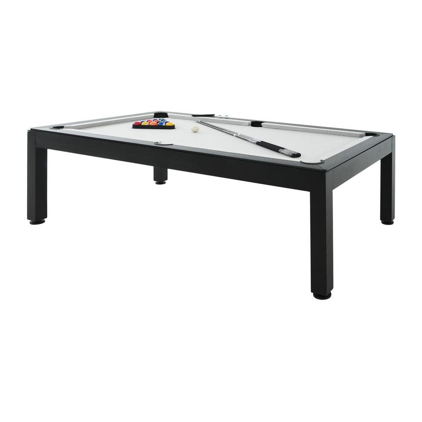 Jollity Black Outdoor Billiard/Pool Table By Panama Jack  main image, 1 of 15 images.