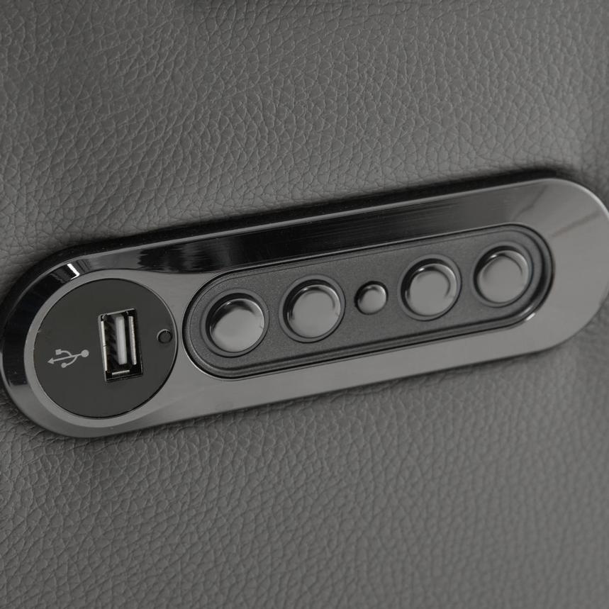 Charlie Gray Corner Sofa w/Right Chaise  alternate image, 9 of 12 images.