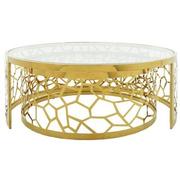 Lacey Gold Nesting Tables Set of 2  alternate image, 2 of 10 images.