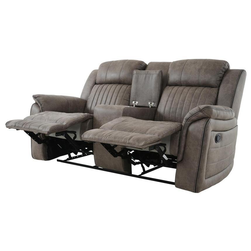 Dart Recliner Sofa w/Console  alternate image, 4 of 15 images.
