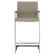 Carlyn Taupe Counter Stool  alternate image, 4 of 10 images.